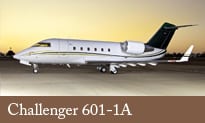 Challenger 601-1A plane